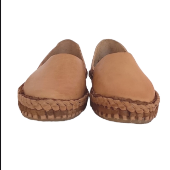 New Mohinders Handmade Leather flats sz 8 made in India brand new - Picture 3 of 9
